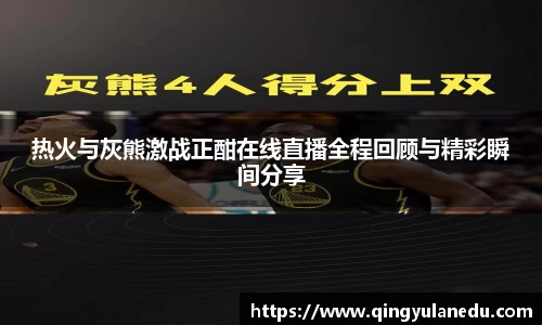 热火与灰熊激战正酣在线直播全程回顾与精彩瞬间分享